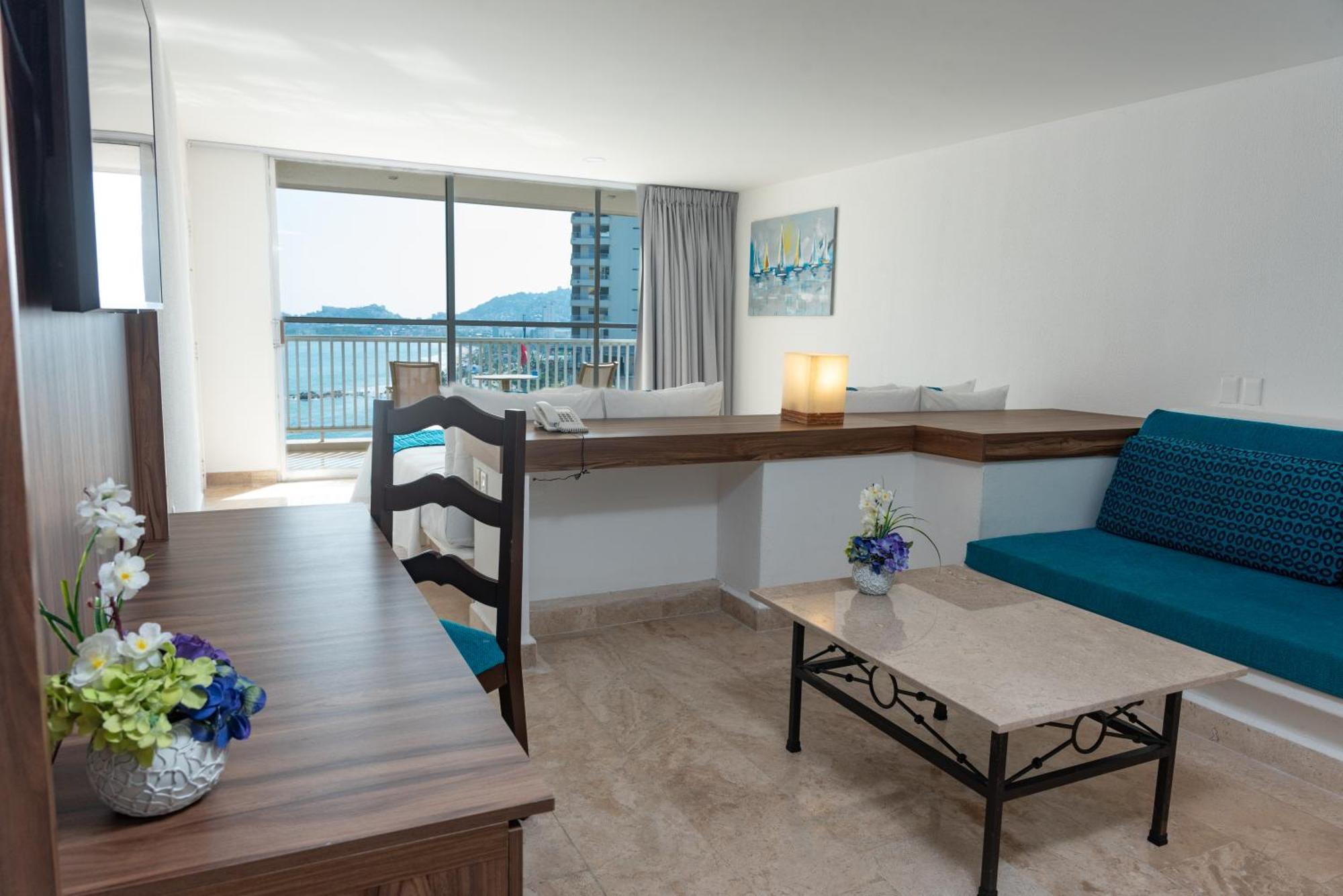 Ritz Acapulco All Inclusive Dış mekan fotoğraf A typical room at the hotel