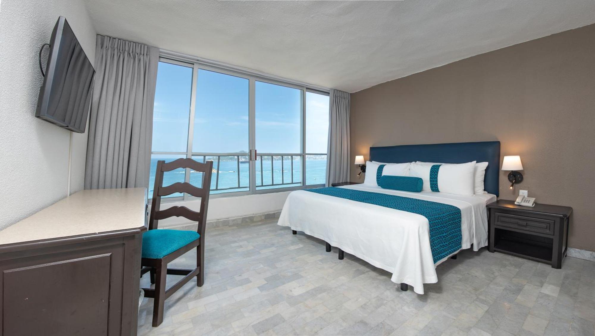 Ritz Acapulco All Inclusive Dış mekan fotoğraf A bedroom at the hotel